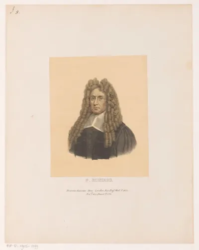 Portret van Caspar Jacob Christiaan Reuvens