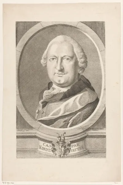 Portret van Caspar Kindsvatter