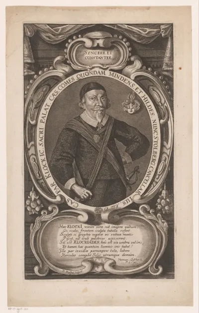 Portret van Caspar Klock