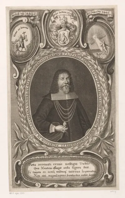 Portret van Caspar Manz