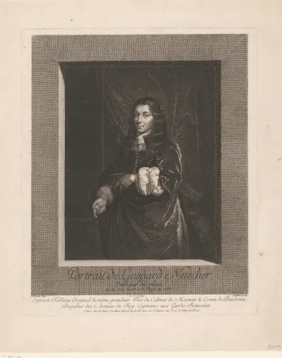 Portret van Caspar Netscher