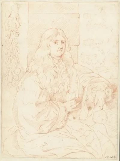 Portret van Caspar Netscher