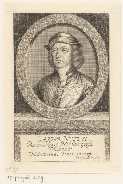 Portret van Caspar Nützel