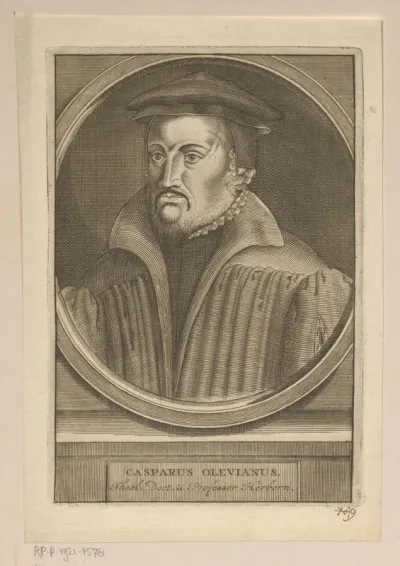 Portret van Caspar Olevianus