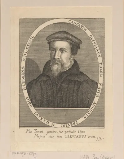 Portret van Caspar Olevianus