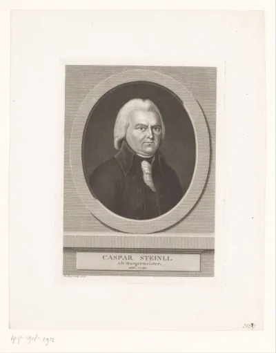 Portret van Caspar Steinli