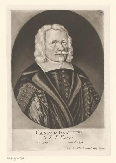 Portret van Caspar von Barth
