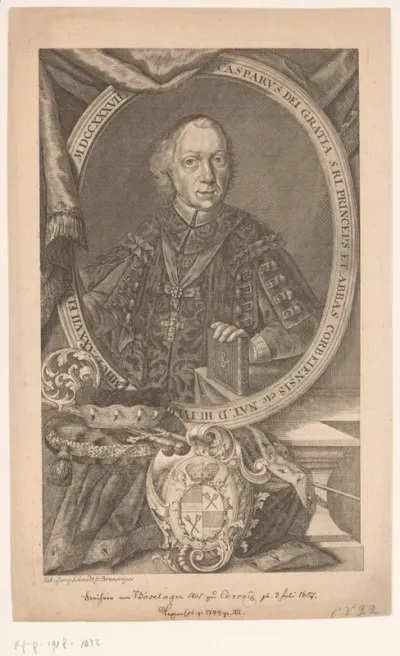 Portret van Caspar von Böselager