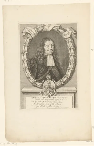 Portret van Caspar von Brunwasser