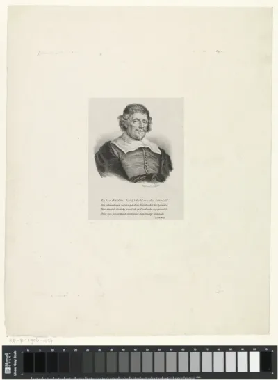 Portret van Casparus Barlaeus