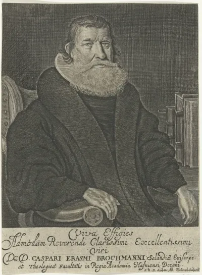 Portret van Casper Erasmus Brochman