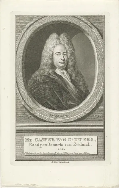 Portret van Casper van Citters