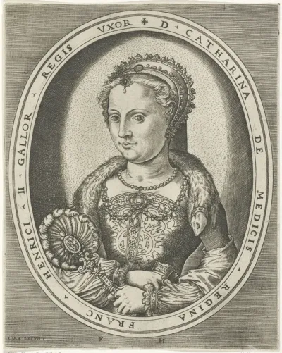 Portret van Catharina de' Medici