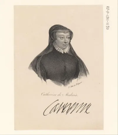 Portret van Catharina de' Medici