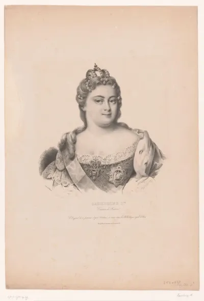 Portret van Catharina I van Rusland