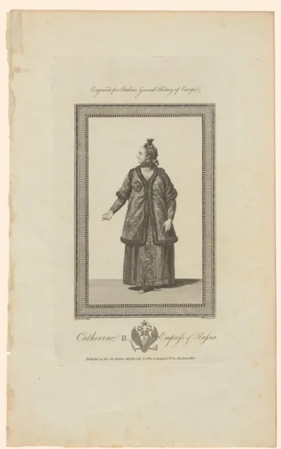 Portret van Catharina II, tsarina van Rusland