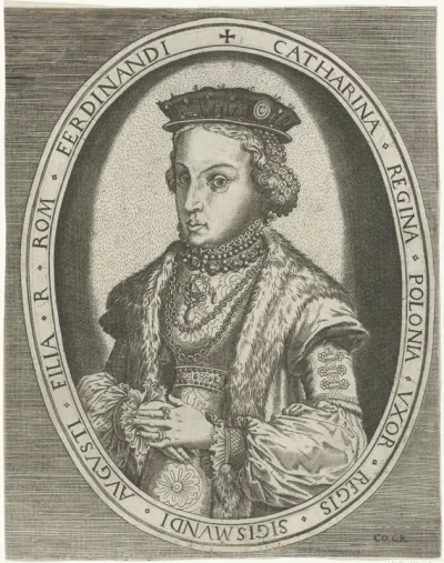Portret van Catharina Jagiella van Polen