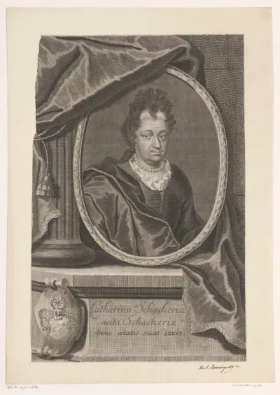 Portret van Catharina Schacher