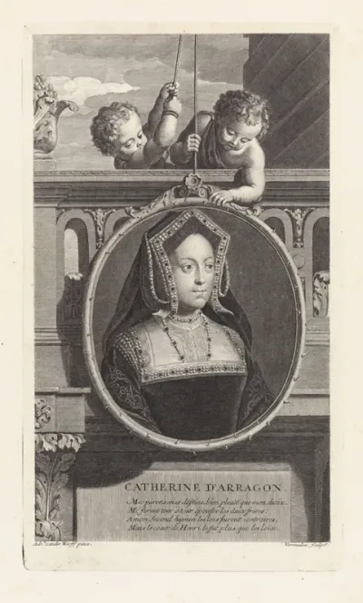 Portret van Catharina van Arragon