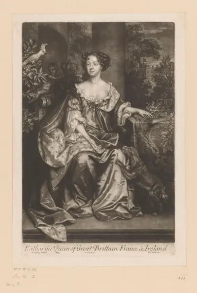 Portret van Catharina van Bragança
