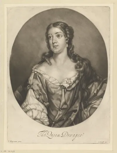 Portret van Catharina van Bragança