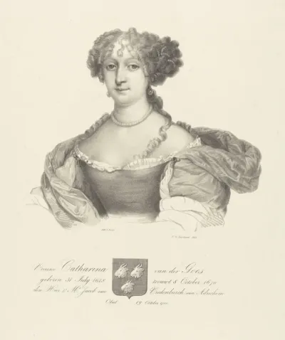 Portret van Catharina van der Goes