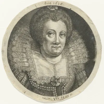 Portret van Catharina van Pallandt, gravin van Culemborg