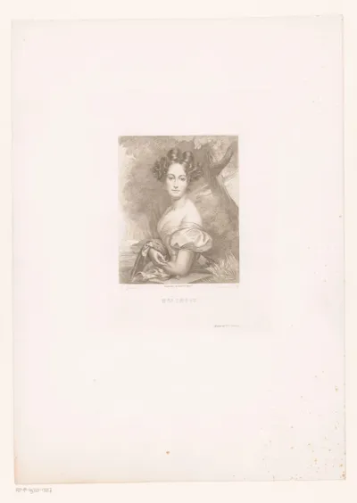 Portret van Catherine Empis