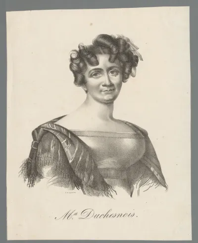 Portret van Catherine-Joséphine Duchesnois
