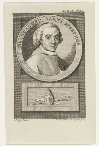Portret van Ceasare van Lignano Brancadoro
