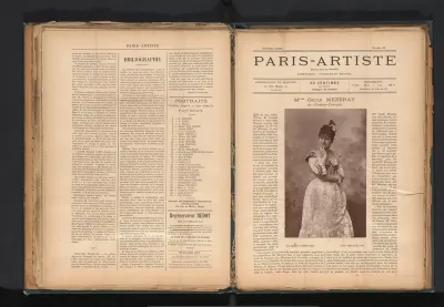 Portret van Cécile Mezeray