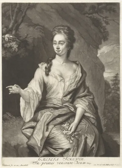 Portret van Cecilia Schenk