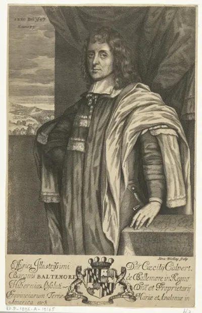 Portret van Cecilius Calvert, baron van Baltimore