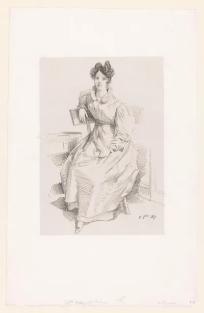 Portret van Céleste Motte