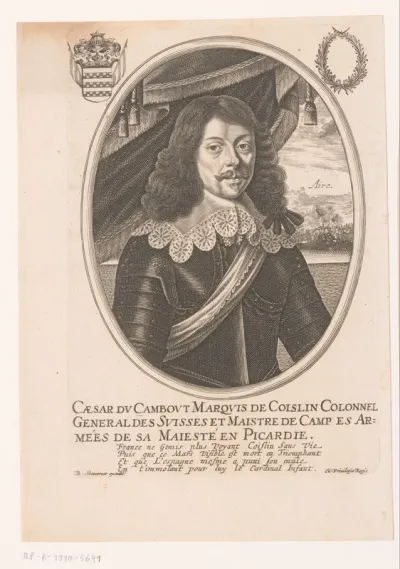 Portret van César du Cambout