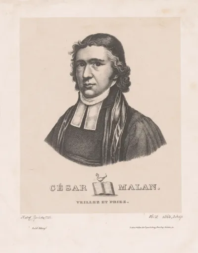 Portret van César Malan