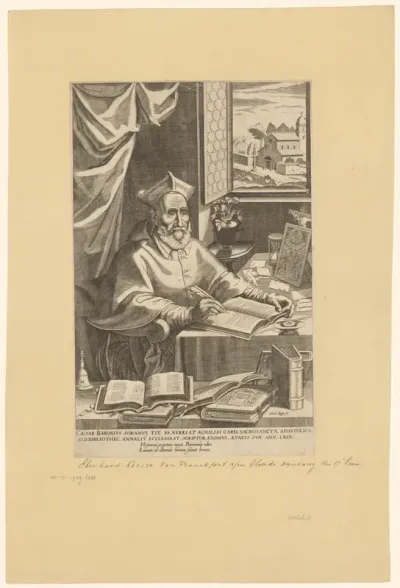 Portret van Cesare Baronio