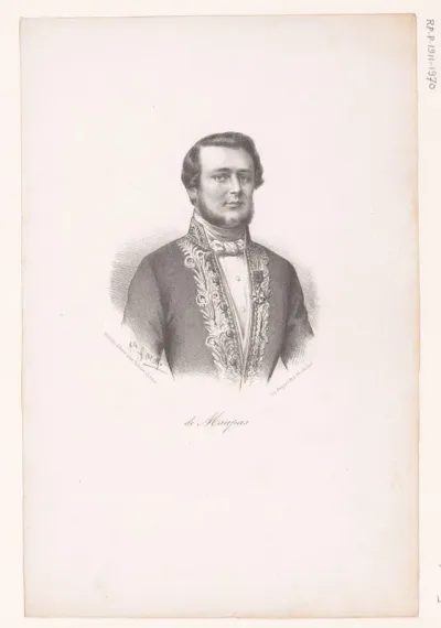 Portret van Charlemagne de Maupas