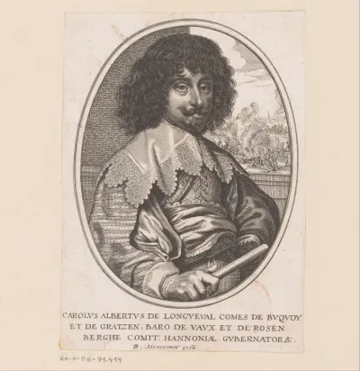 Portret van Charles-Albert de Longueval