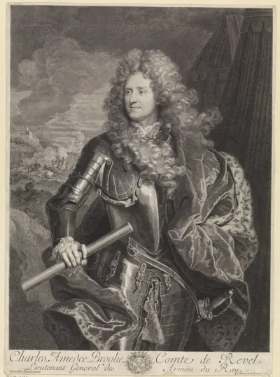 Portret van Charles-Amédée de Broglie
