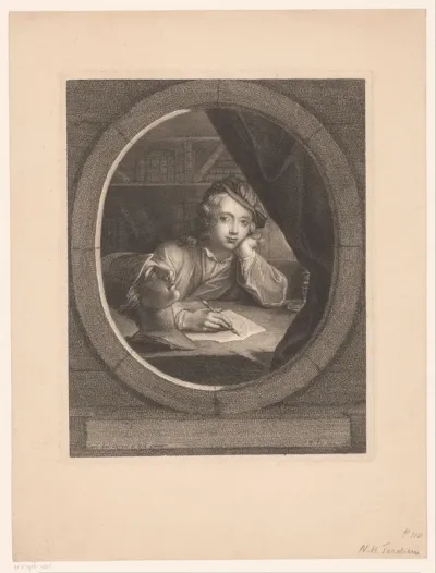 Portret van Charles-Antoine Coypel