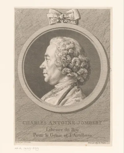 Portret van Charles-Antoine Jombert