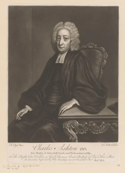 Portret van Charles Ashton