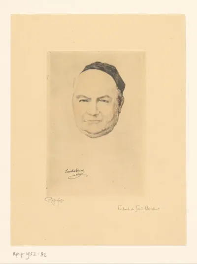 Portret van Charles Augustin Sainte-Beuve
