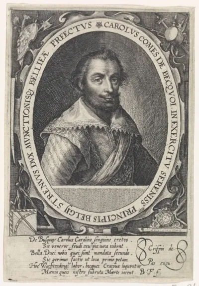 Portret van Charles-Bonaventure de Longueval, graaf van Bucquoy
