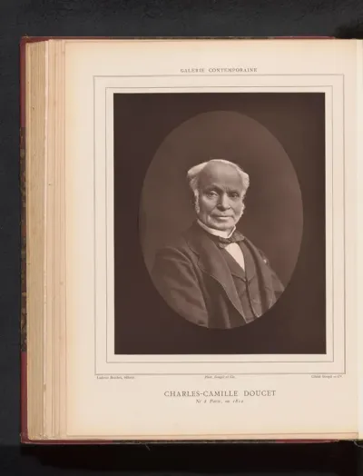 Portret van Charles-Camille Doucet