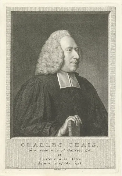 Portret van Charles Chais