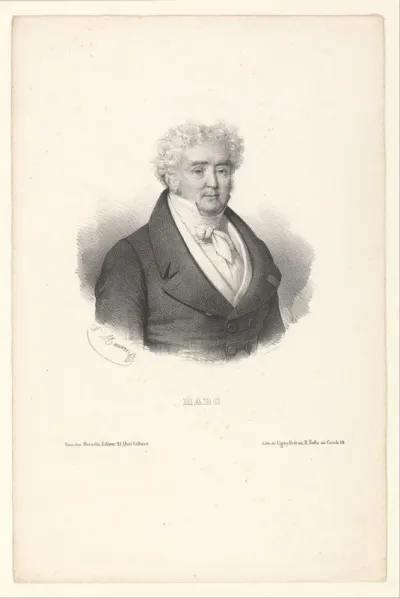 Portret van Charles Chrétien Henri Marc