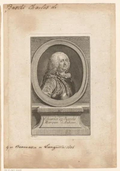 Portret van Charles de Baschi d'Aubais