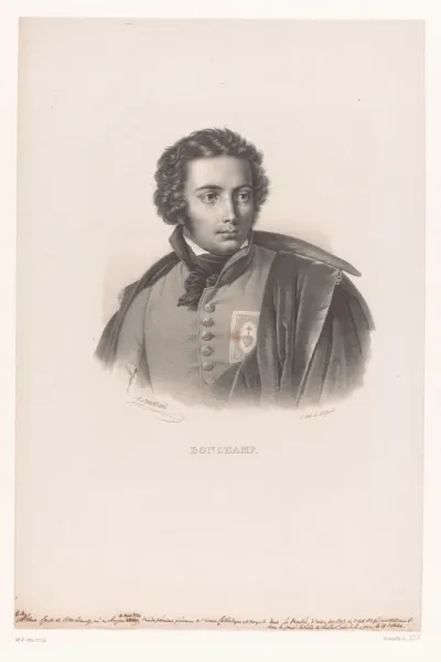 Portret van Charles de Bonchamps